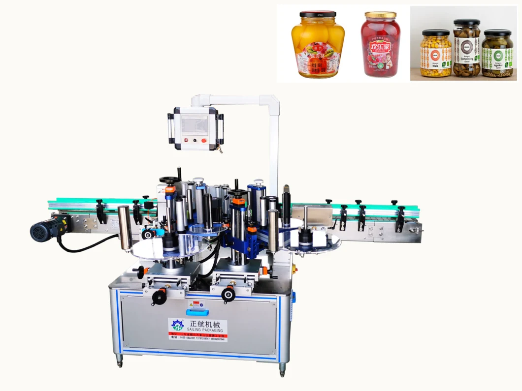 Labeling Machine Flat Square Round Bottle/Sticker Labelling Packing Filling Capping Machine Label Applicator Manufacturer